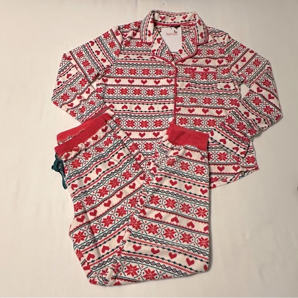 NWT Kenzie Holiday Ultra Soft Pajama Set - Picture 1 of 12